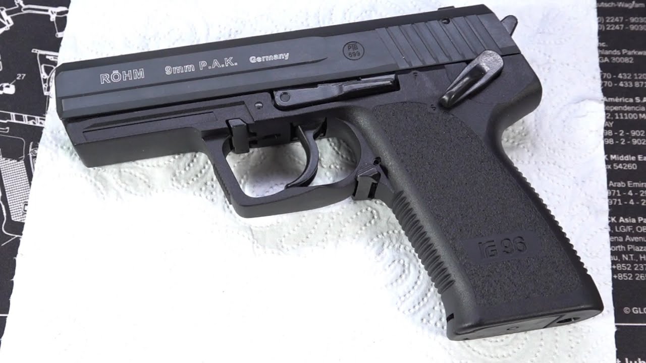 R&ouml;hm RG96 Schreckschuss 1000 Schuss Belastungstest