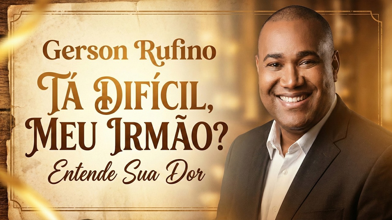 TÁ DIFÍCIL, MEU IRMÃO? 🤠🥀 Gerson Rufino - Entende Sua Dor