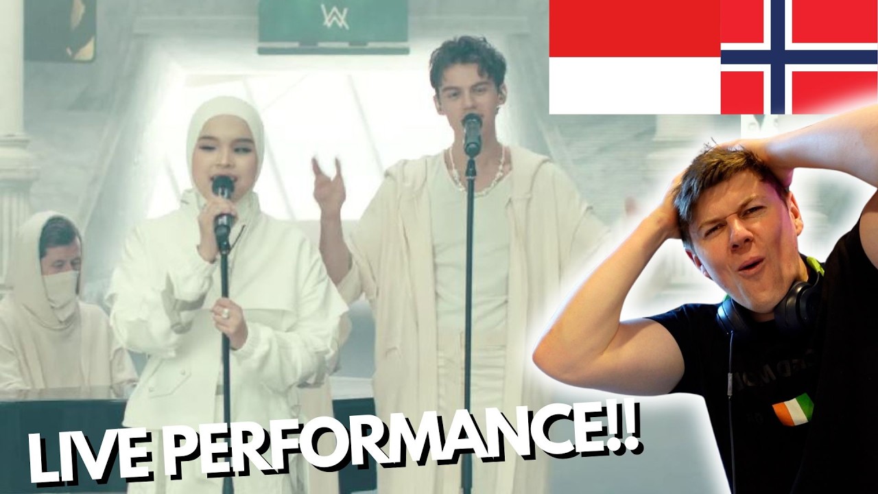 🇳🇴Алан Уокер, 🇮🇩Путри Ариани, Педер Элиас - Who I Am (Живое выступление) -🇮🇪IRISH REACTION