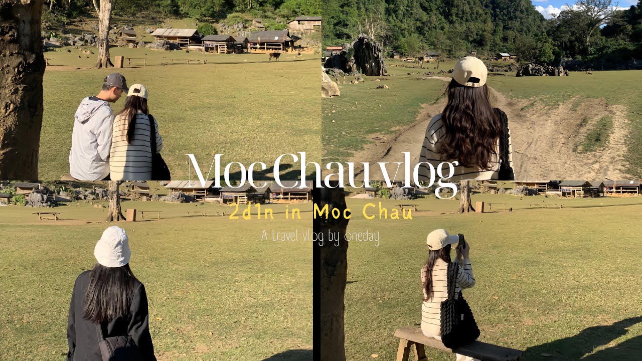 Vlog | Hãy cùng xem chúng mình làm gì trong 2 ngày 1 đêm ngắn ngủi ở Mộc Châu nhé 🌳🌷🫧