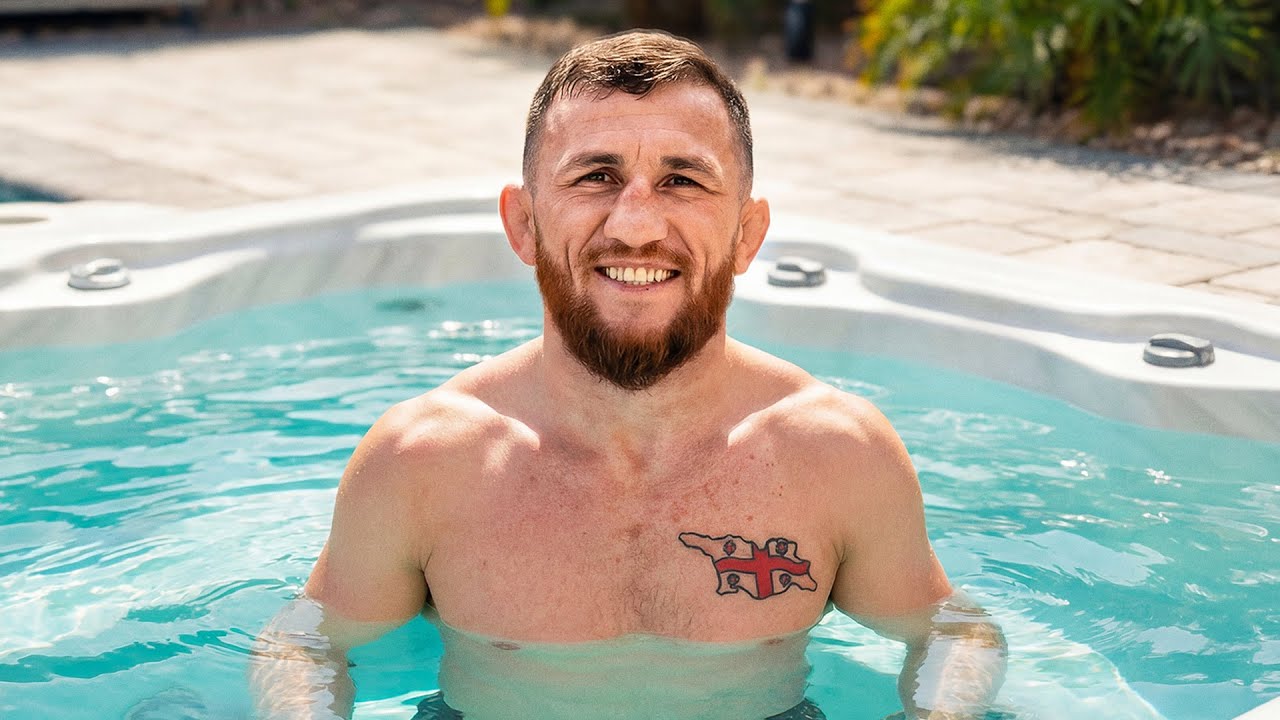 We Pulled Up to Merab Dvalishvili’s Famous Jacuzzi