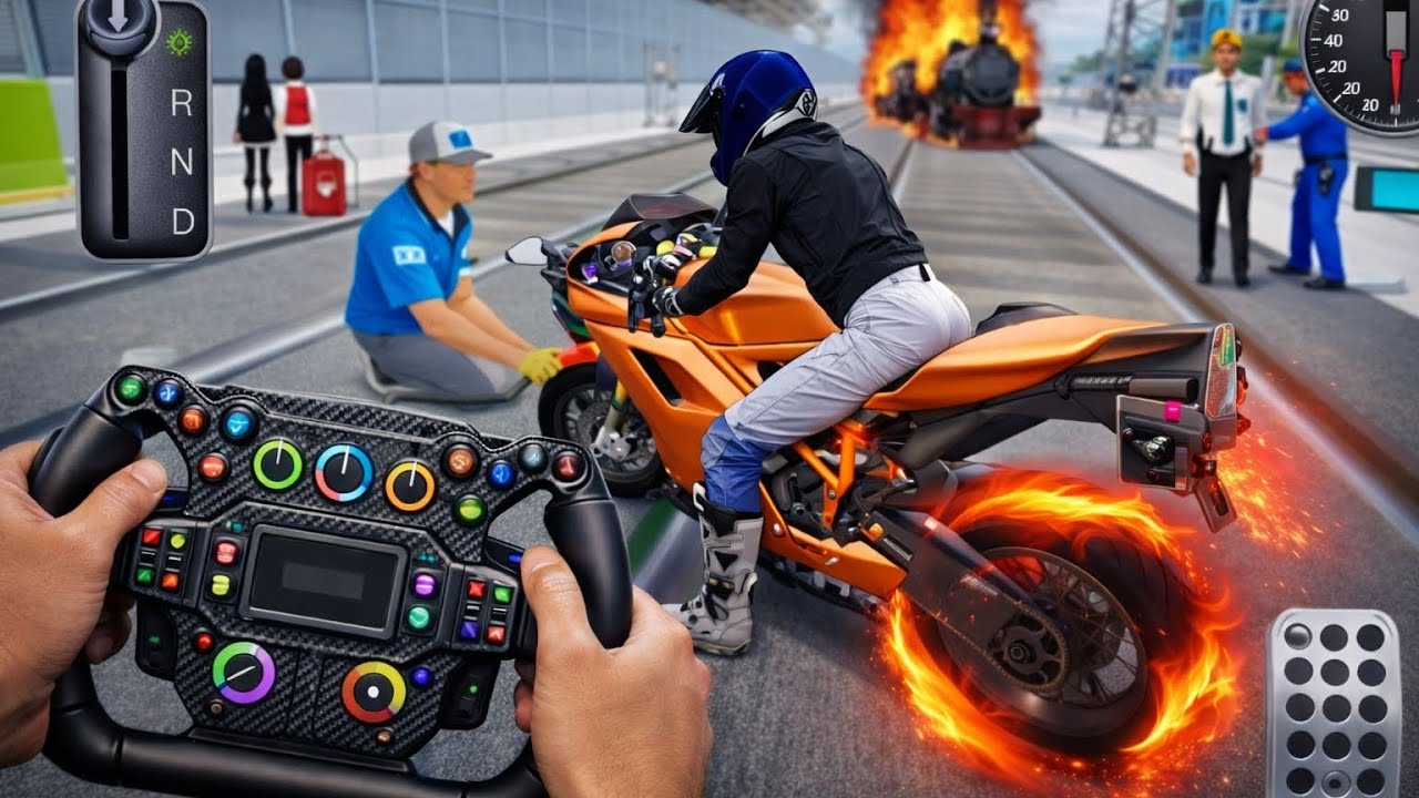 New Green Bike In Parking 3d Driving Class android game || Car Game #gameplay #cargames3d #25