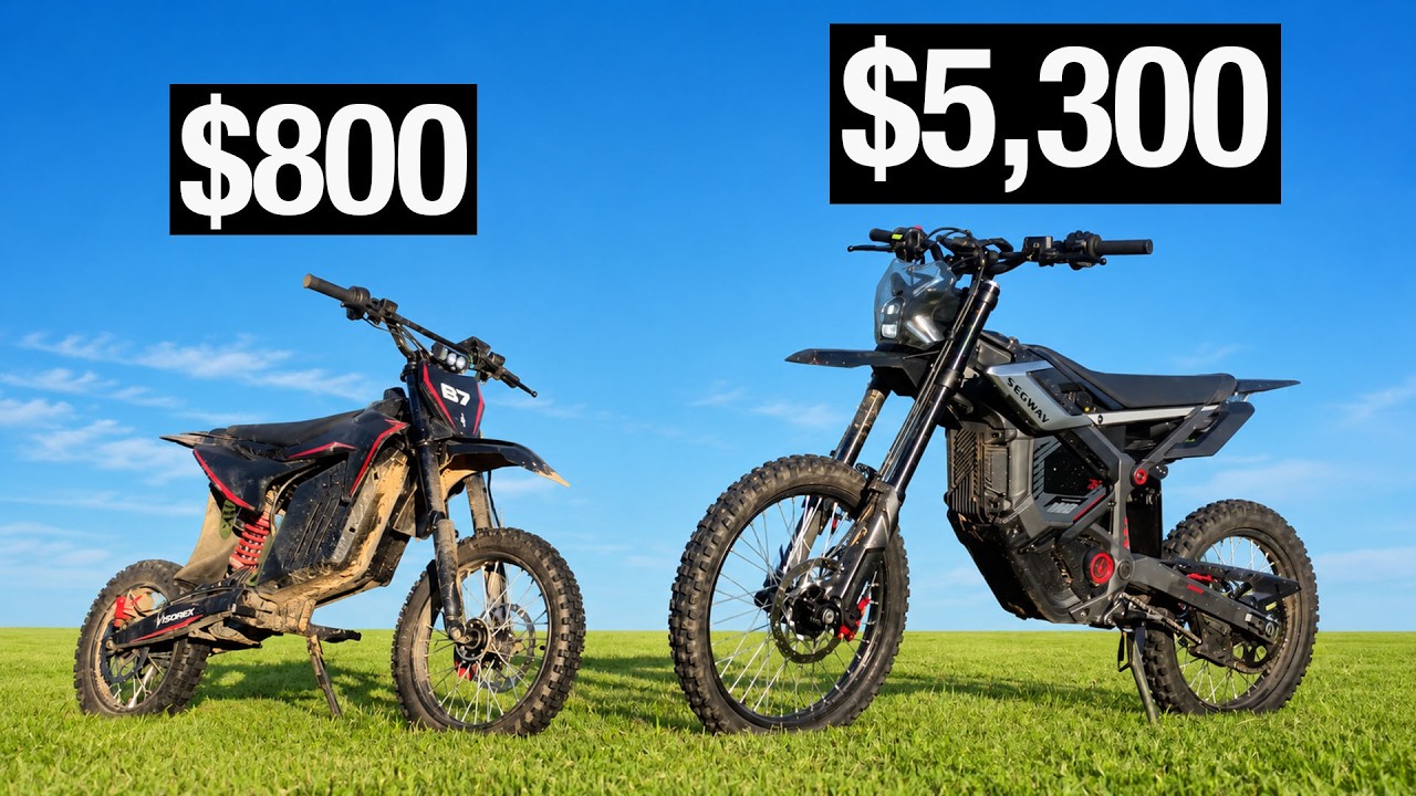 Cheap vs Expensive Electric Dirt Bike!