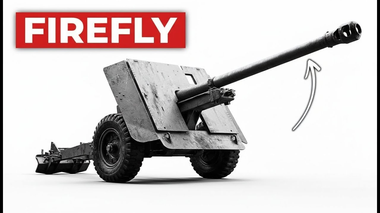 The British Gun That Ended German Heavy Tanks || Britain’s Secret Anti-Tank Weapon of WWII #history