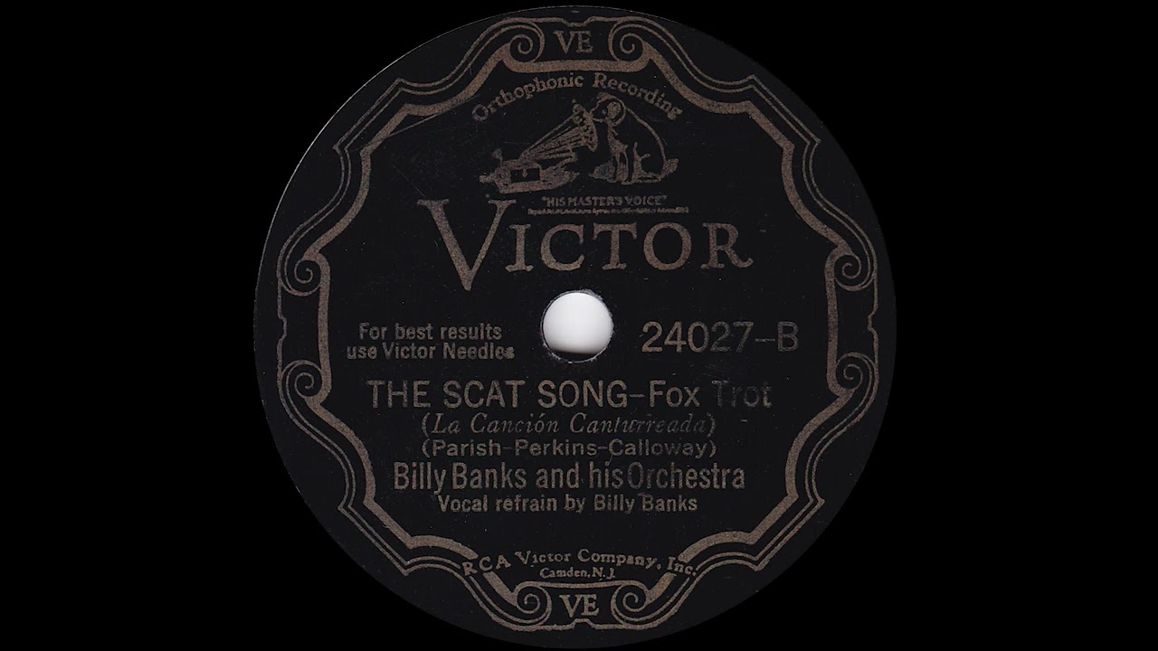 1932 Billy Banks - The Scat Song