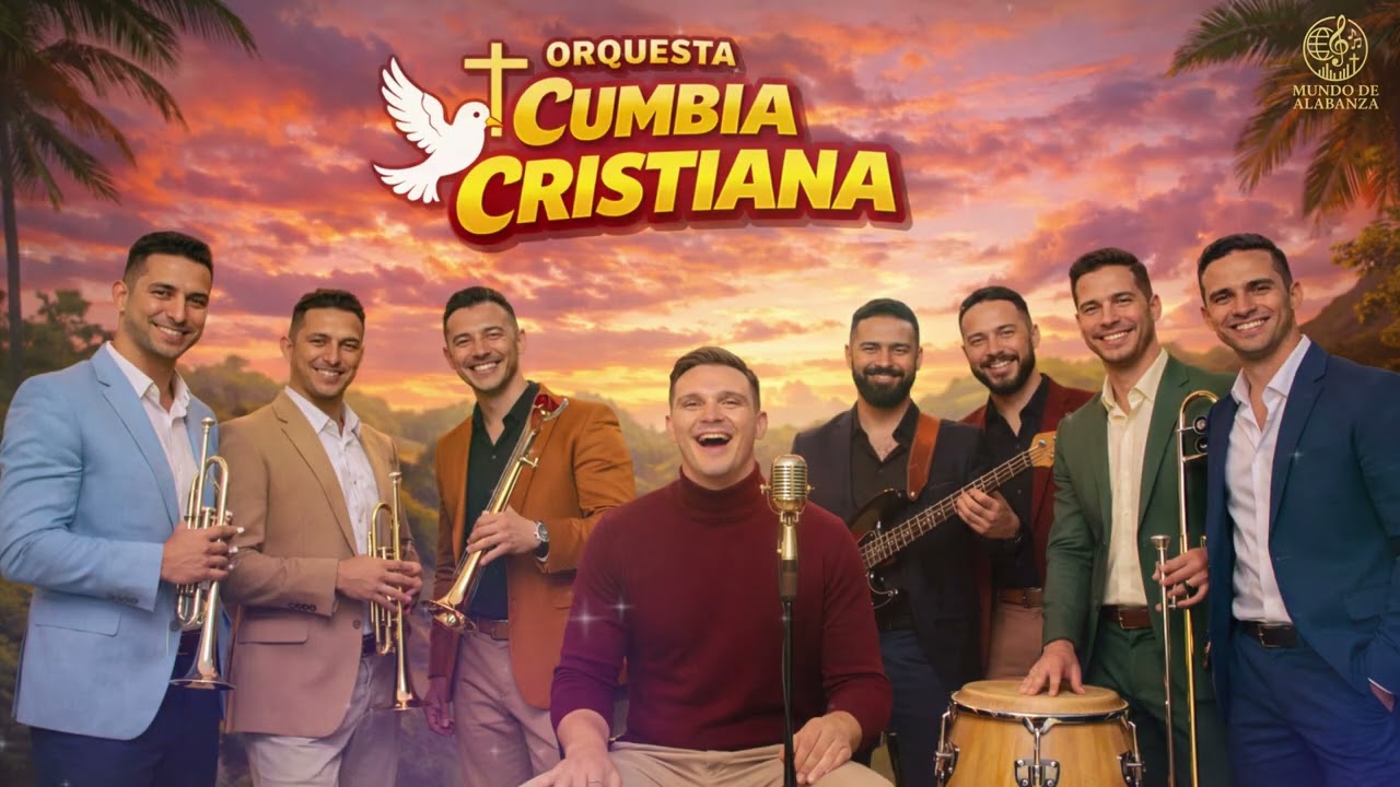 CUMBIA CRISTIANA ORQUESTA. Un popurri de coros que te harán recordar el ayer.