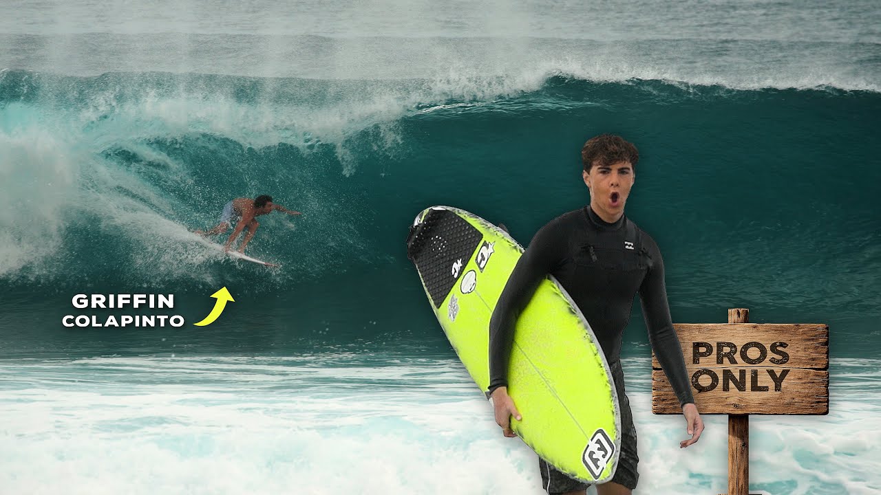 Surfing Hawaii When The Lineup Is All Pros