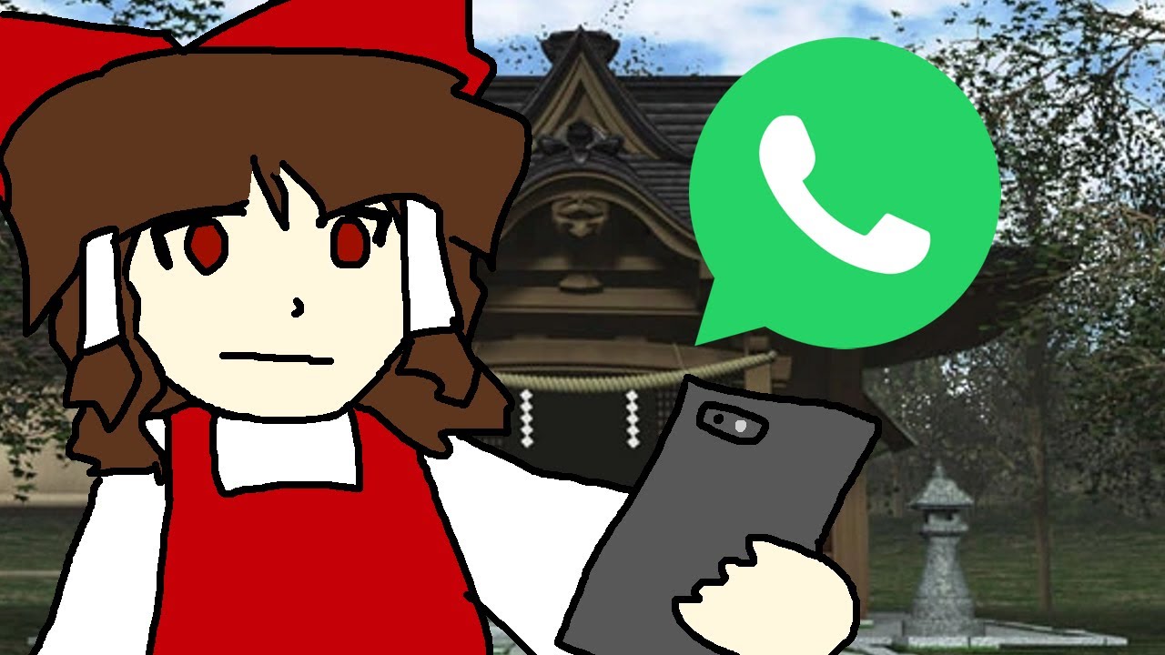 IF WHATSAPP WAS IN GENSOKYO