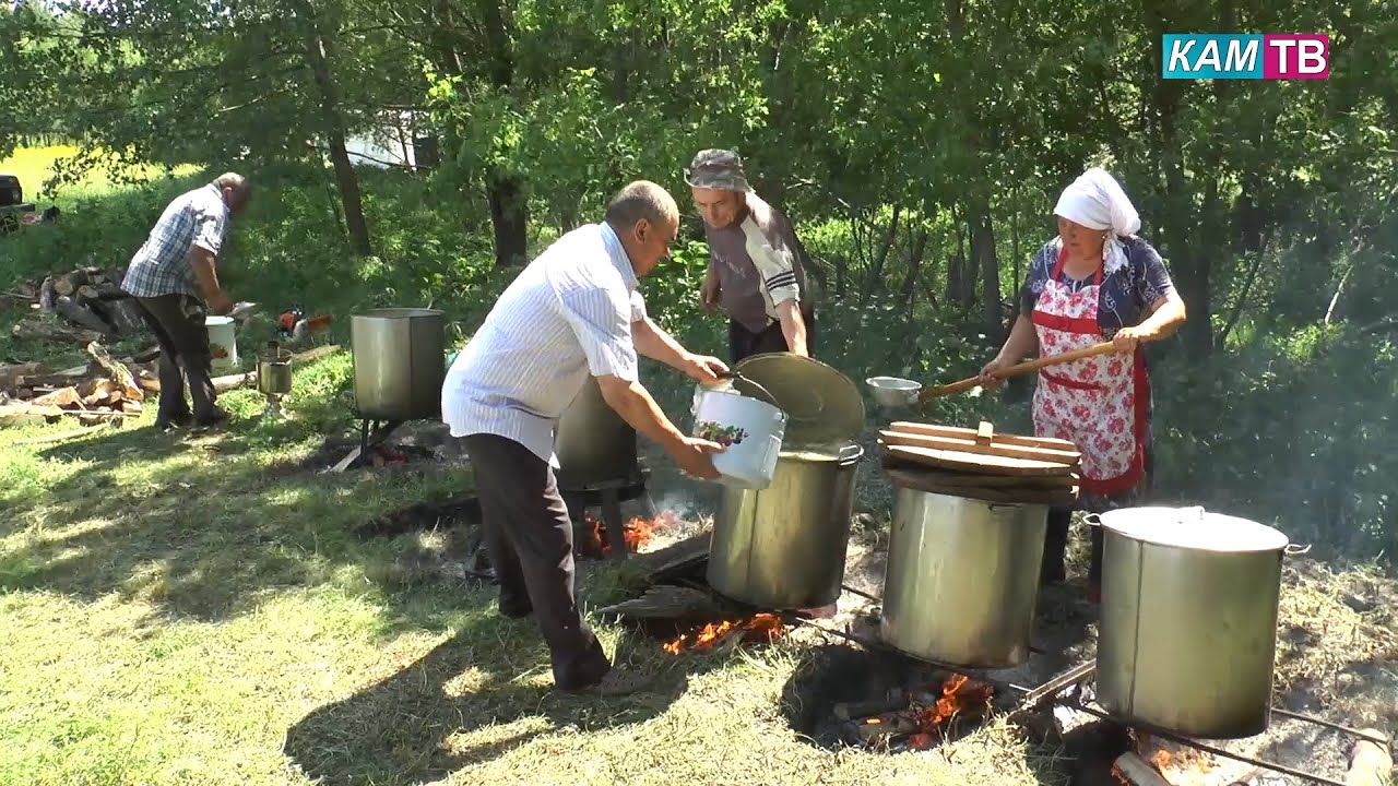 Сабантуй в селе Кочалейка