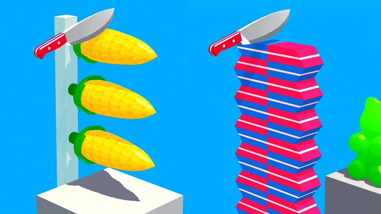 Slice It All! Very Satisfying and Relaxing Gameplay Video