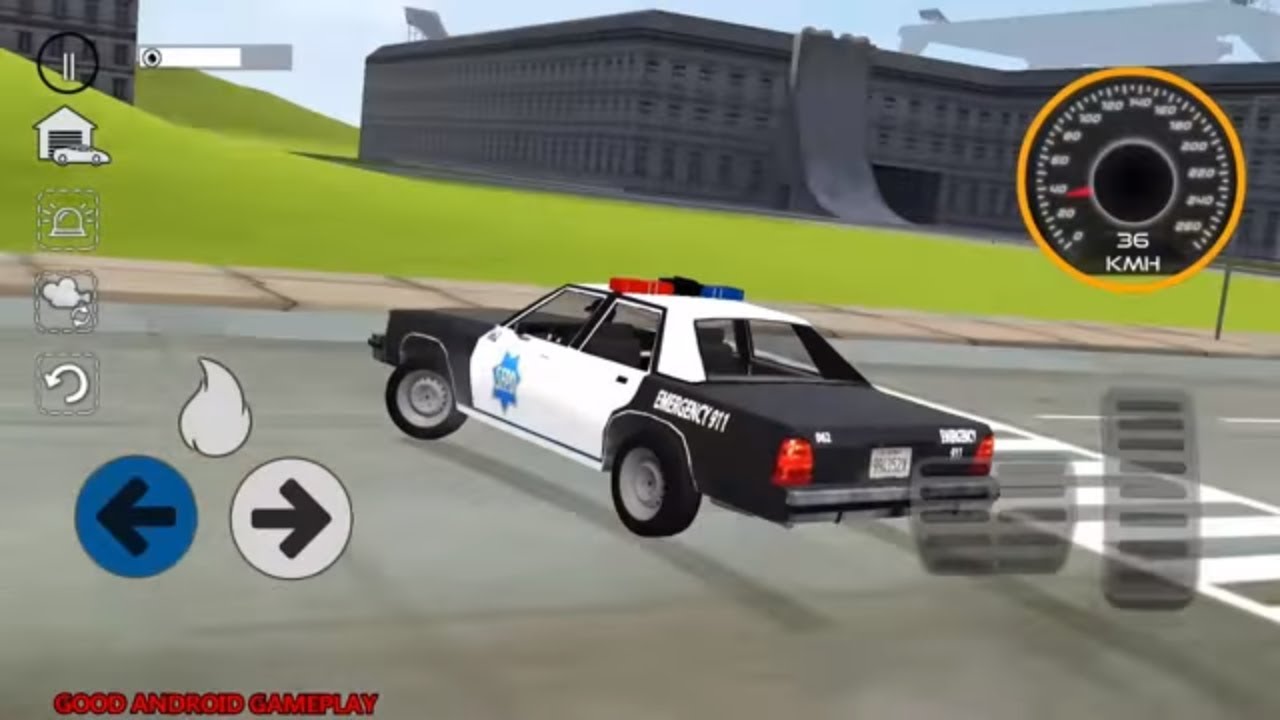 Police Car Drift Simulator - Stunt City: NEW Police Vehicle Unlocked Android GamePlay FHD