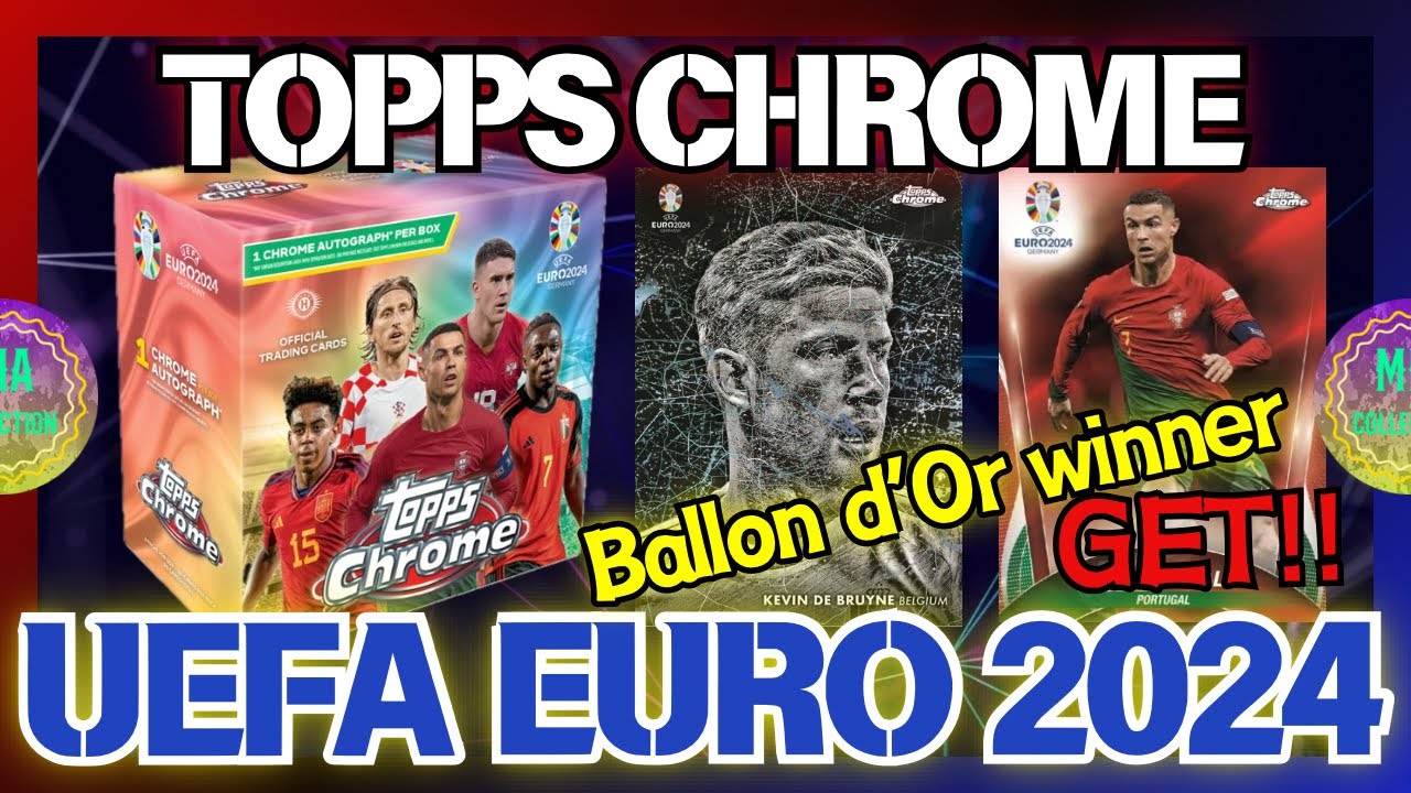 【サッカーカード開封】HEROvバロンドーラーGET!!【2024 TOPPS CHROME UEFA EURO HOBBY】