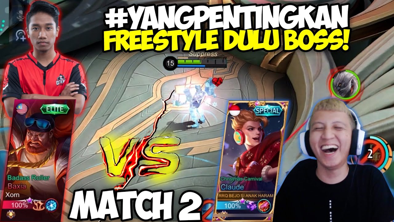 BISA-BISANYA KETEMU XORN LAGI !! XINNN PAKAI HYPER CLAUDE !! YANG PENTINGKAN FREESTYLE DULU BOSS !