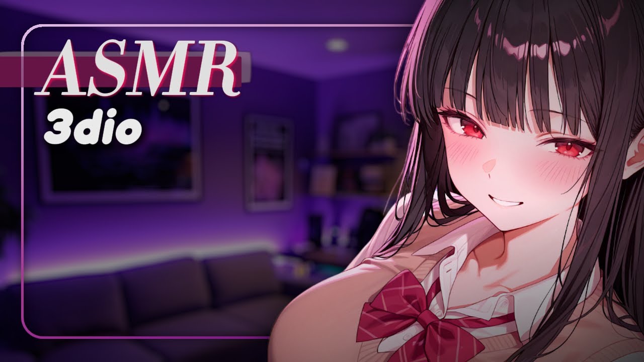 ASMR Ear Licks (+Layered) & Silk Song ♥ [3DIO] no talking