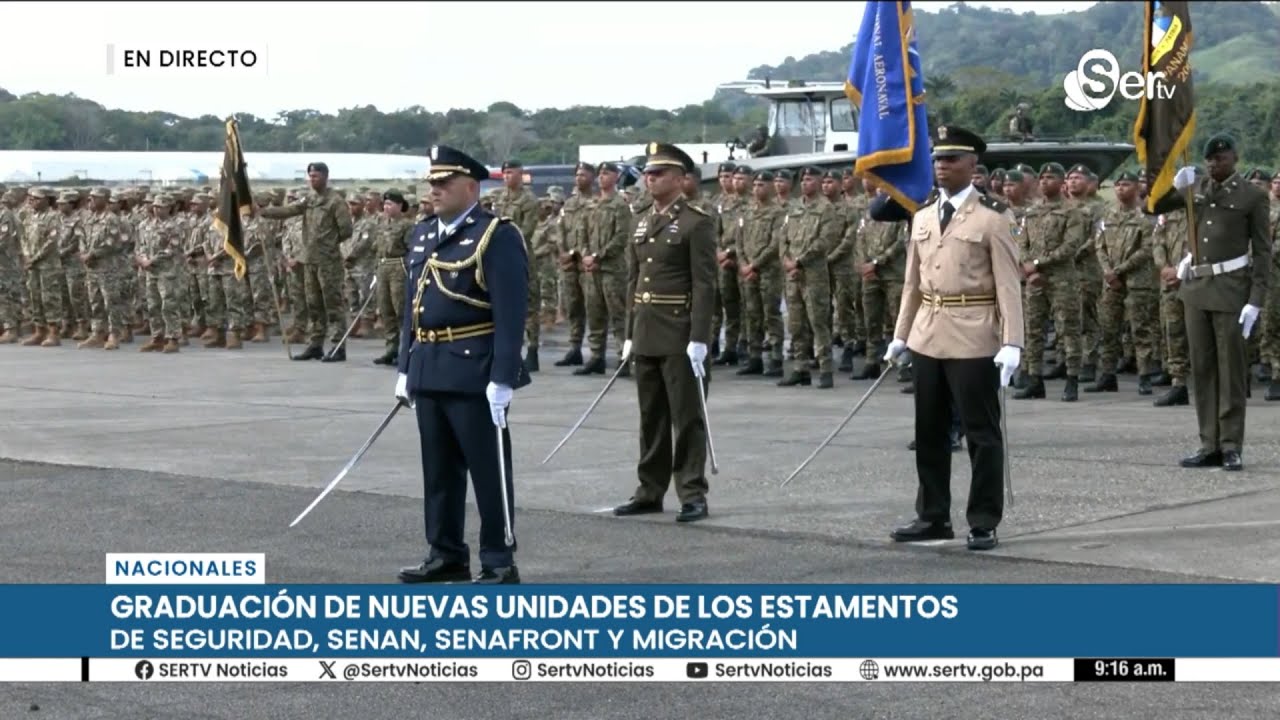 Graduación de nuevas unidades de los estamentos de seguridad