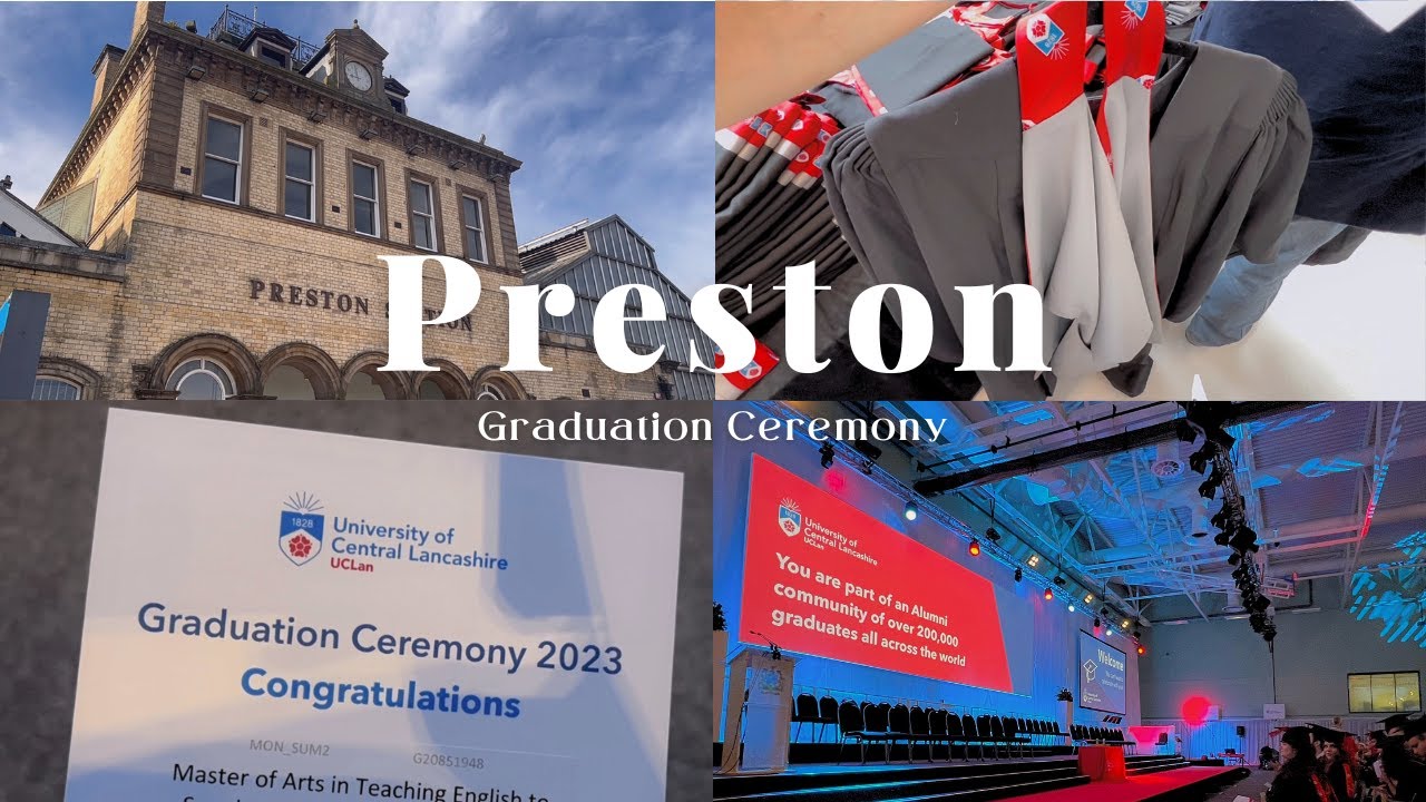 UK VLOG #72｜🇬🇧 再次回到 Preston｜🎓 英國畢業典禮｜ Back to Preston｜UCLan Graduation Ceremony July 2023