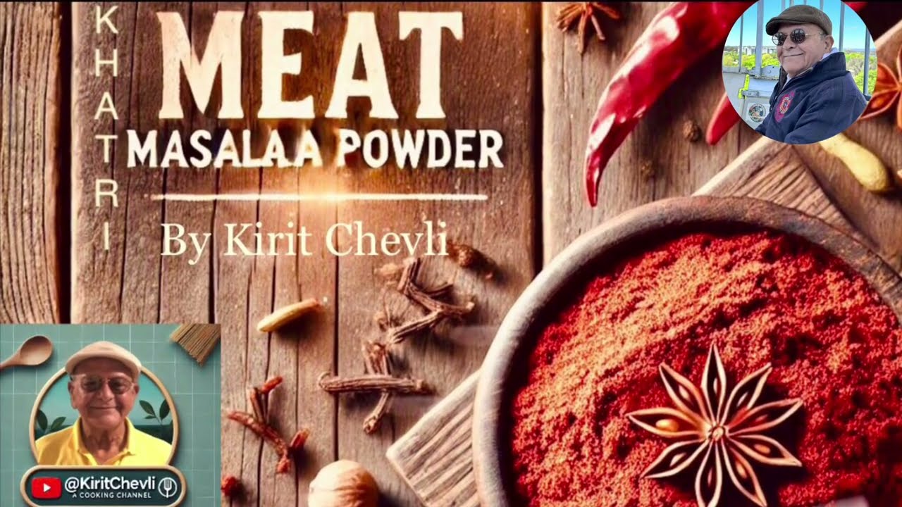 Khatri Meat Masala Powder | Khatri Mutton Tapelu Masala powder | @KiritChevli 