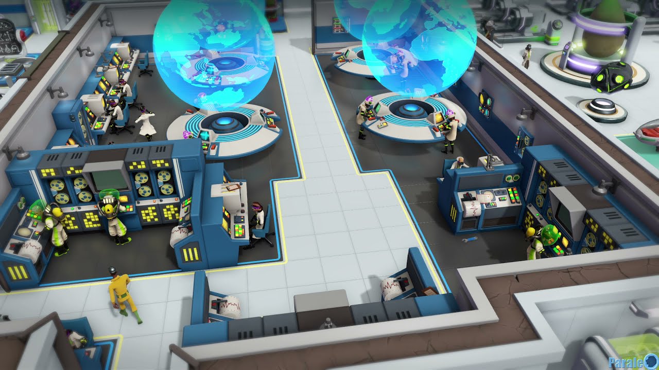 Intel Farm - science based computer room (Evil Genius 2)