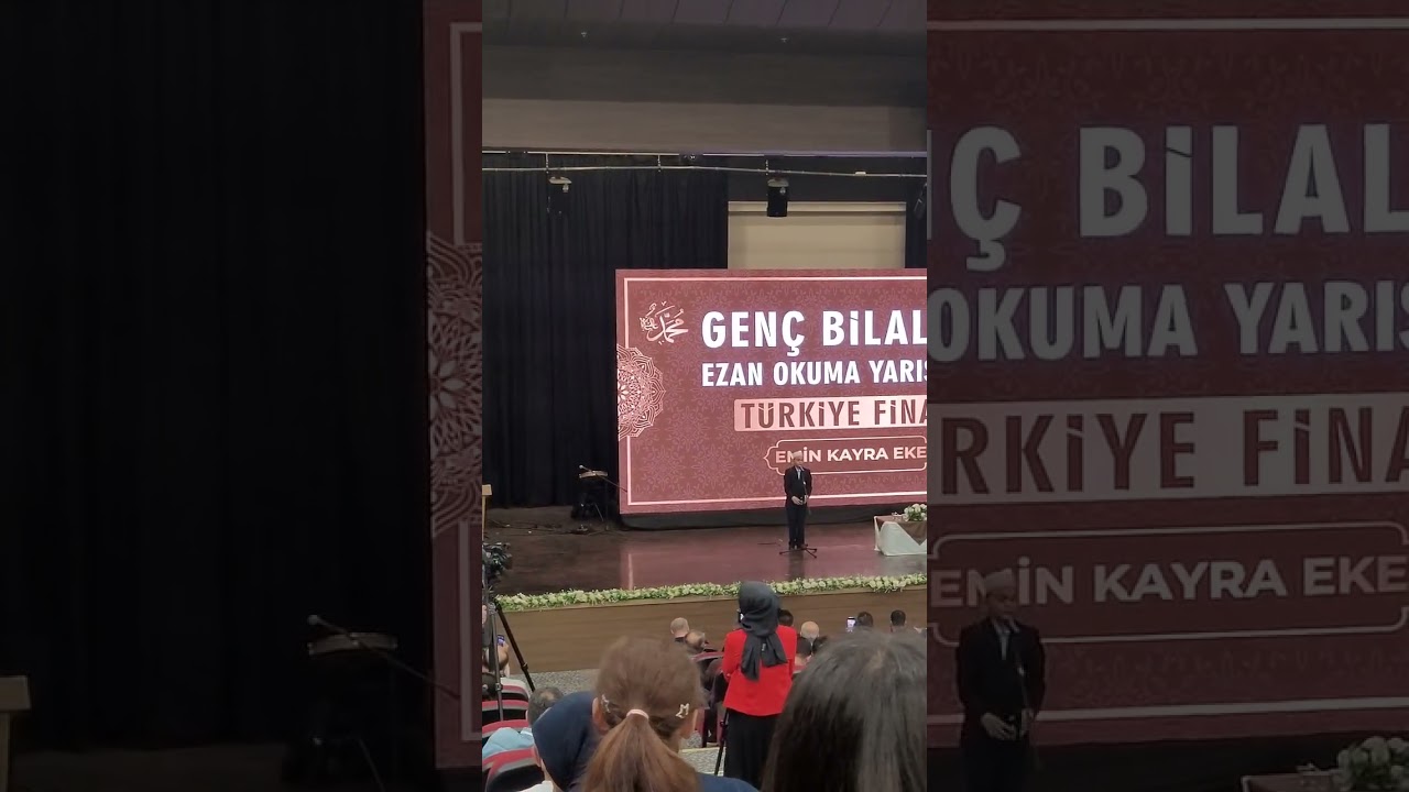 GENÇ BİLÂLLER EZAN OKUMA YARIŞMASI 🇹🇷 TÜRKİYE 1.si Emin Kayra EKE