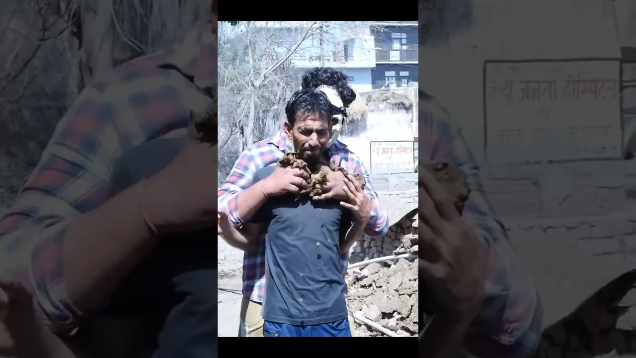 Best moments Holi 2024 | कीचड़, गोबर में होली | Ninja Brothers