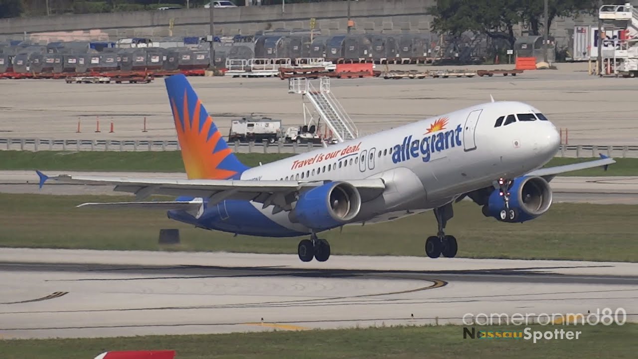 Allegiant Air Departure | Airbus A320 | N219NV | Ft Lauderdale