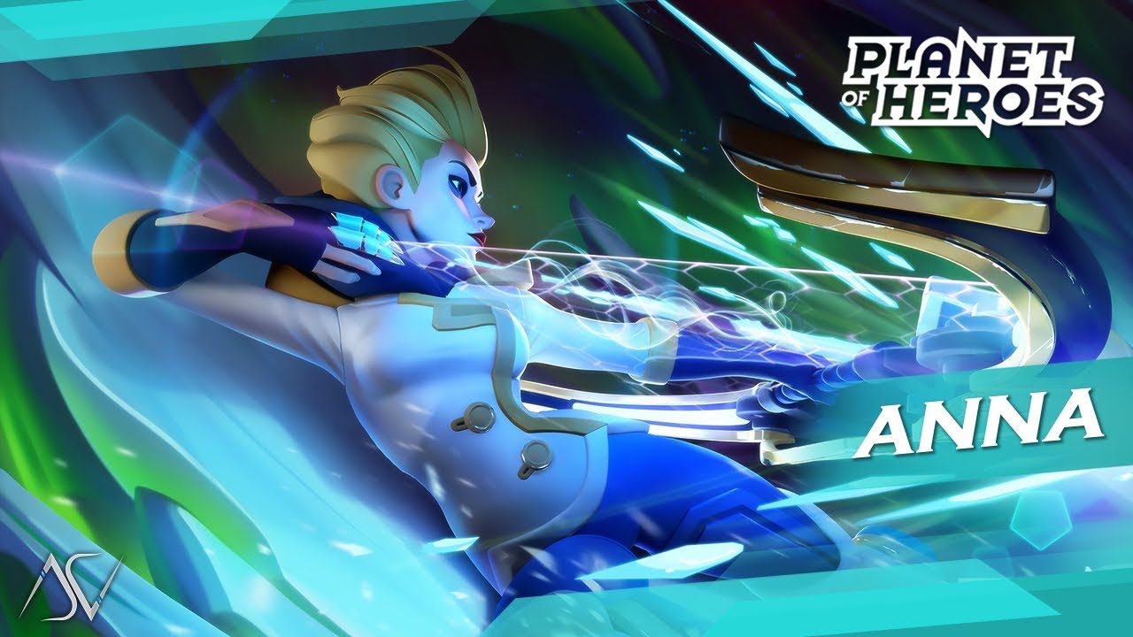 Planet of Heroes - MOBA 5v5 (Android/iOS) - Anna Gameplay!