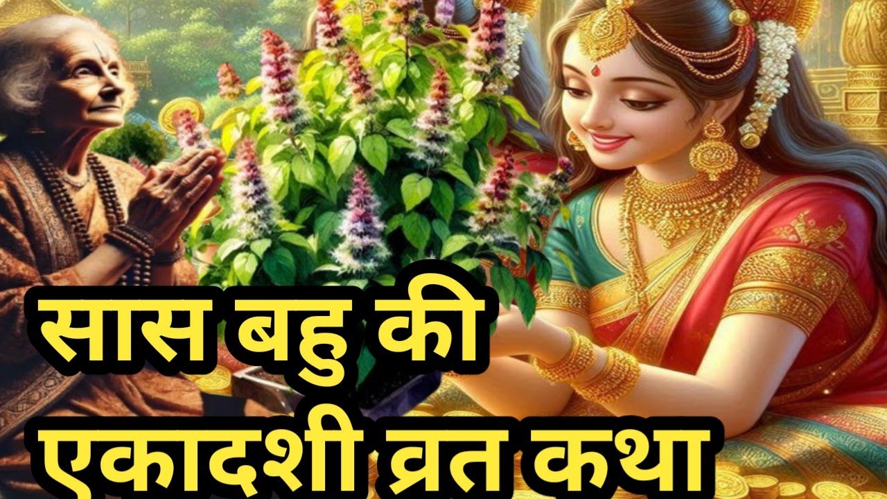 सास बहु कीआमलकी एकादशी व्रत की कहानी/जिसके सनुने मात्र से भरते है अन्न धन्न के भंडार@apnisanskriti 1
