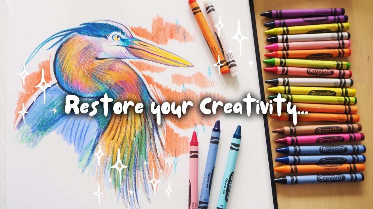 Why CHEAP Art Supplies Aimed at Kids Will FIX Your Creativity...