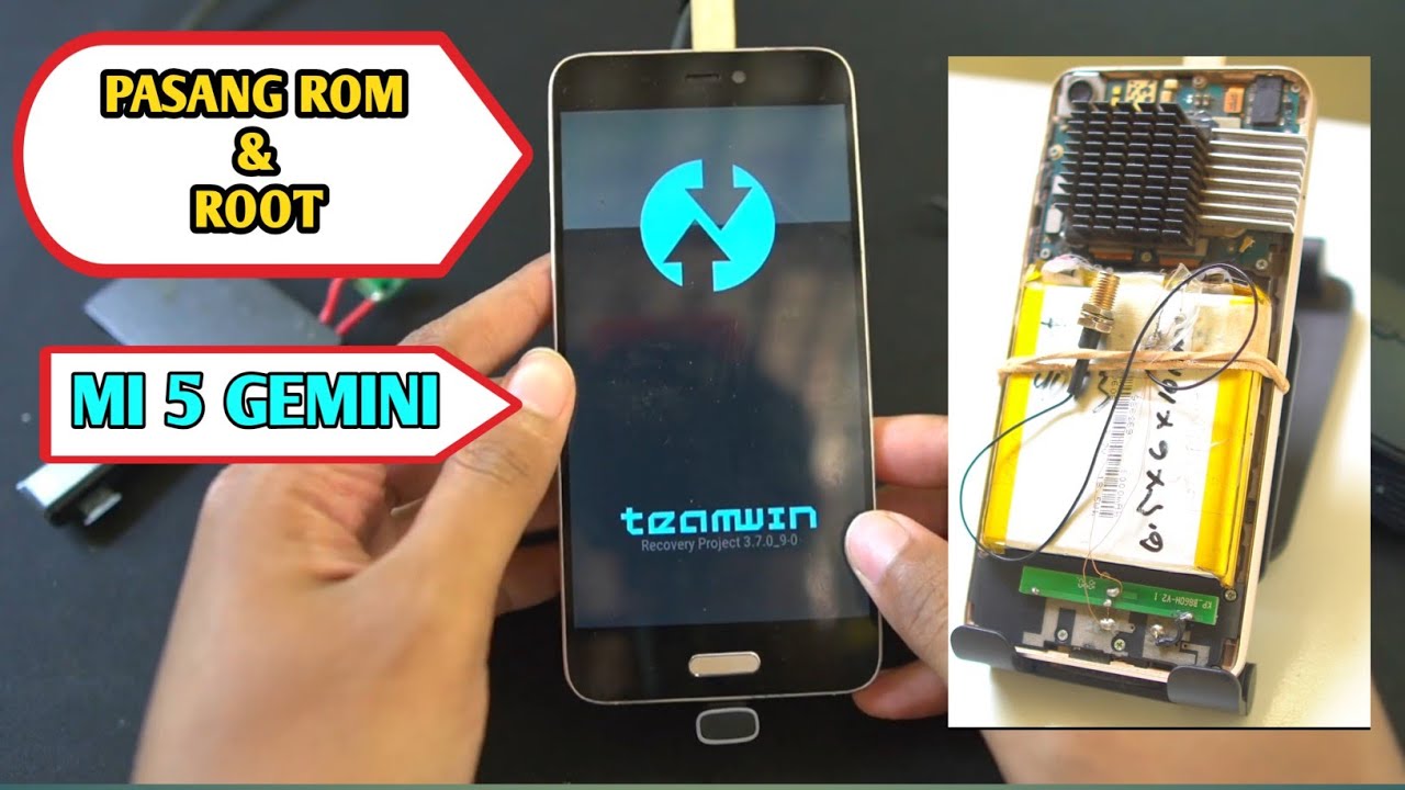 CARA CUSTOM ROM & ROOT mi5 Gemini | ROM paling enak buat dibikin modem HP STB OPENWRT