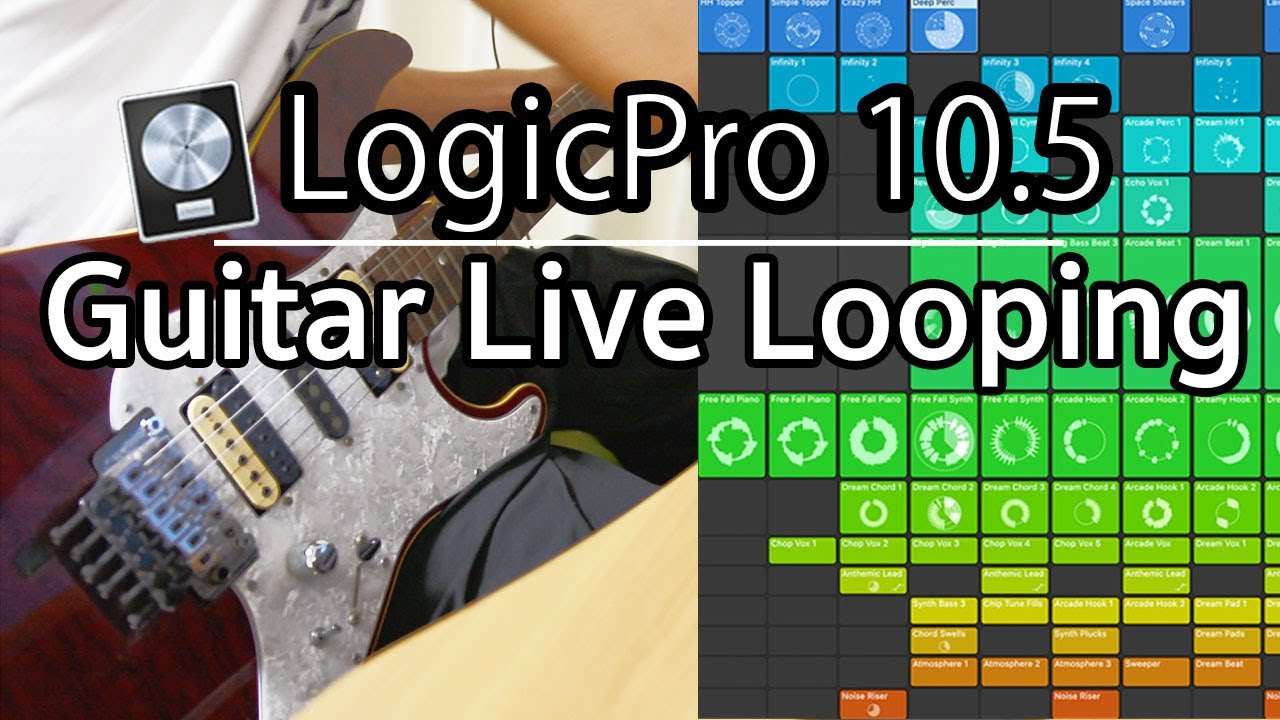 Guitar Live Loop Performance - Logic Pro X 10.5 -