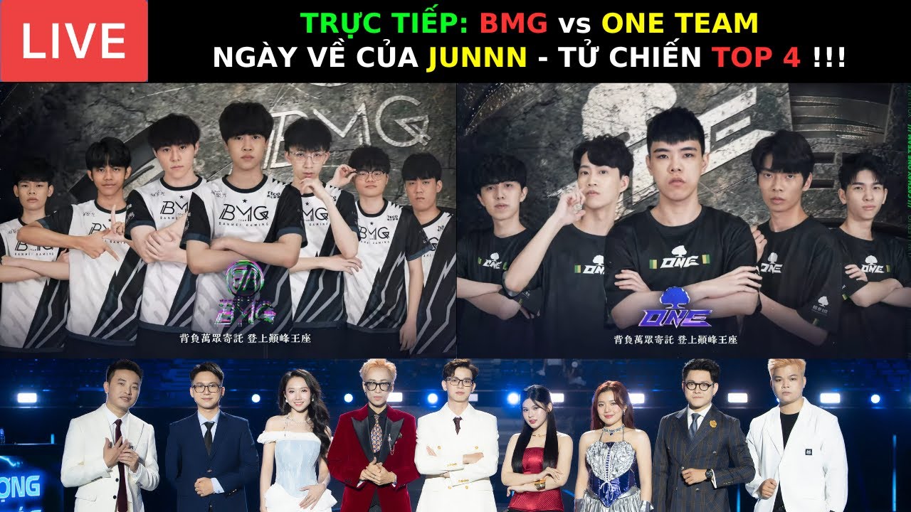 TRỰC TIẾP GCS 2025: BAN MEI GAMING vs ONE TEAM - NGÀY VỀ CỦA JUNNN - TỬ CHIẾN TOP 4 !!!