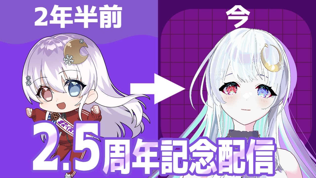 【2.5周年記念配信】これまでとこれからの話【冬月シオン】