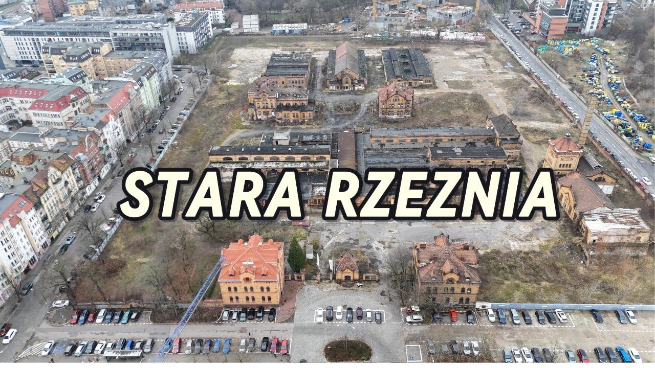 Stara Rzeźnia POZNAŃ Z DRONA
