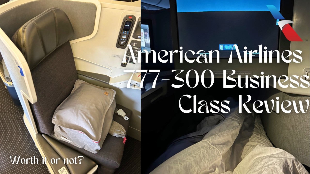 American Airlines 777-300ER Flagship Business Class Review | London (LHR) – New York (JFK)