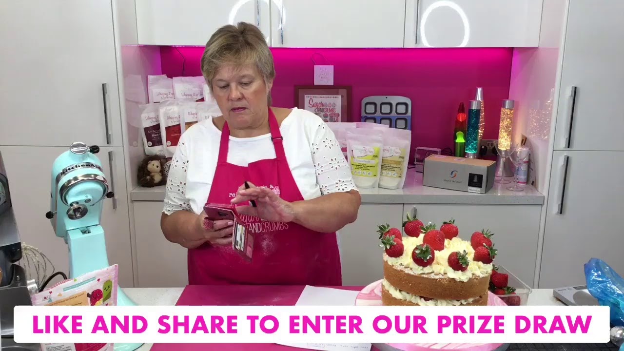 Karen Griffiths - Victoria Sponge with Fresh Cream -19/06/20