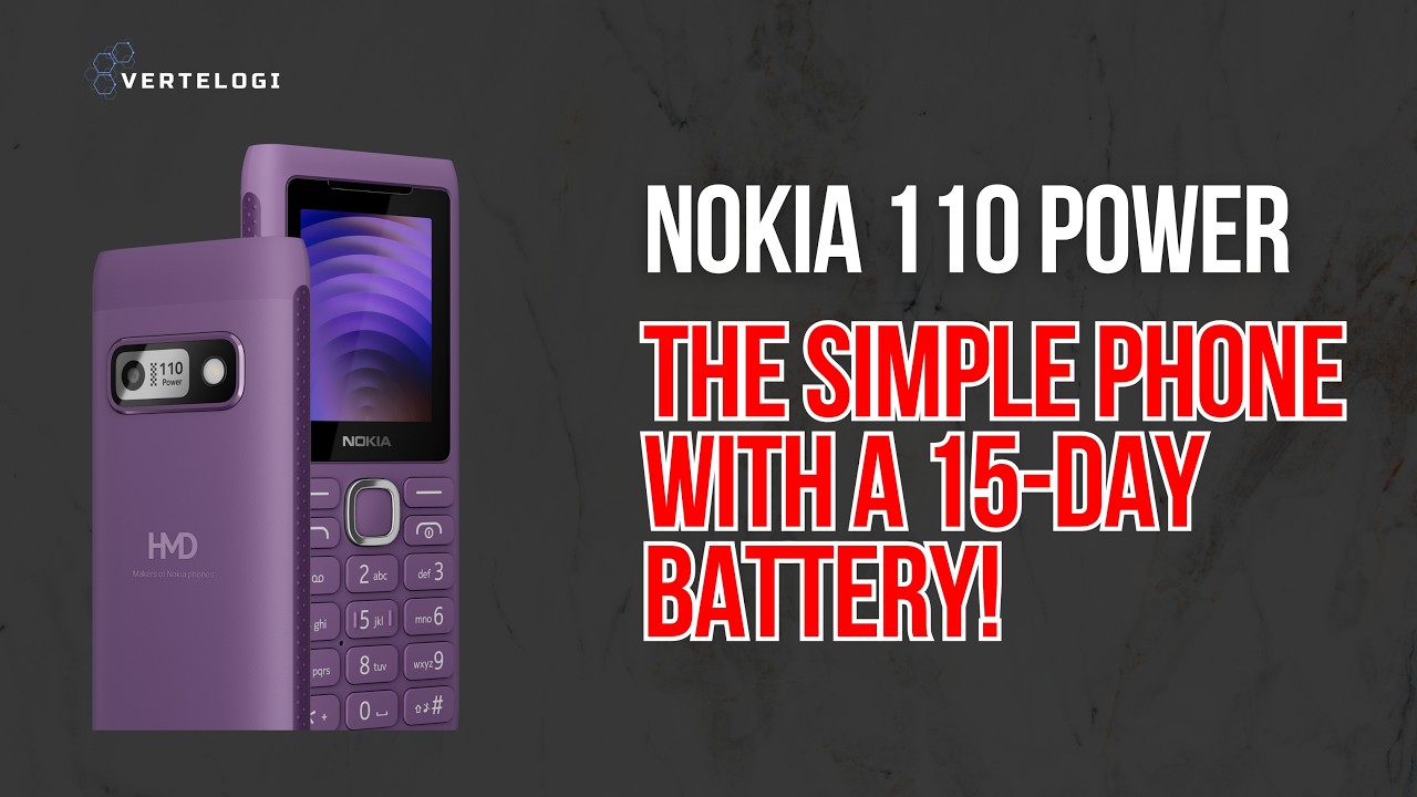 Nokia 110 Power | The Simple Phone with a 15-Day Battery!
