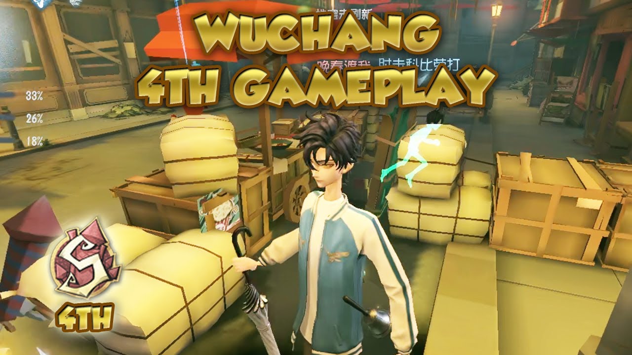 (4th Wuchang) Wuchang 4th Gameplay | Identity V | 第五人格 | 제5인격|アイデンティティV