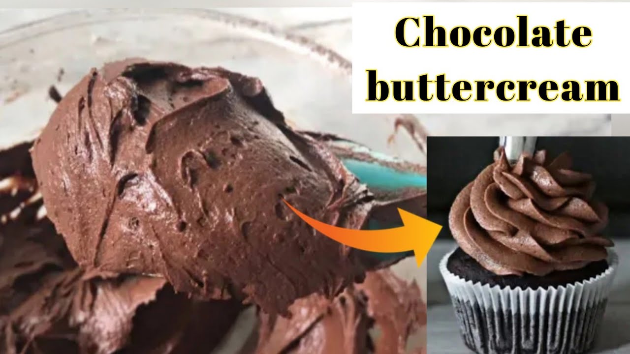 Chocolate buttercream frosting recipe in Tamil😋|How to make perfect buttercream frosting|Cake cream🧁