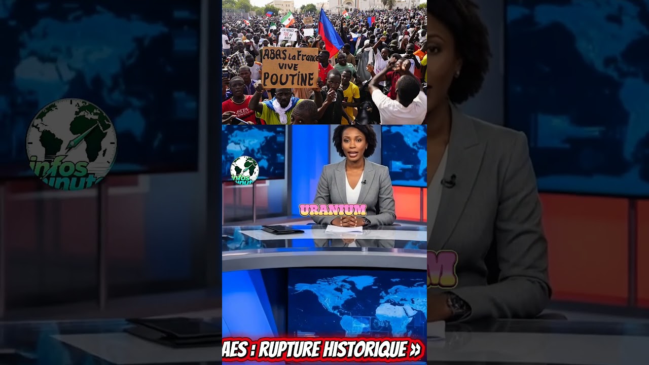 AES vs France : la rupture totale ! Le Sahel reprend ses richesses #shorts #AES #france