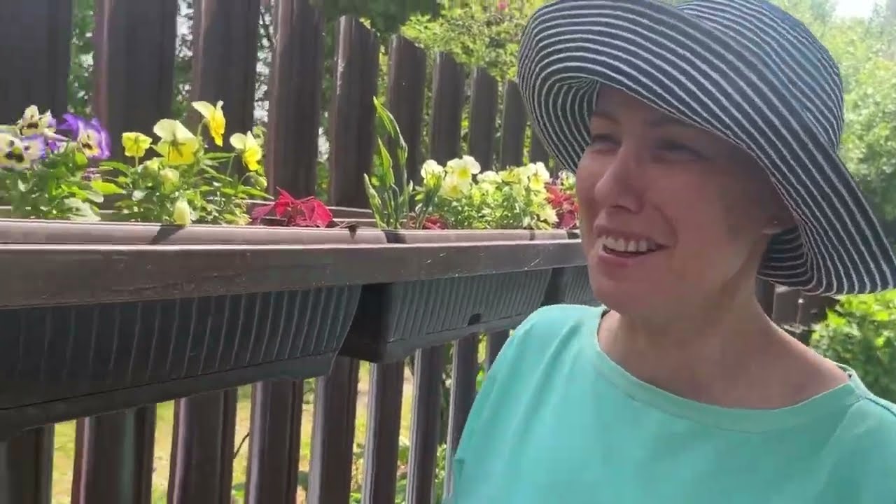 ДОБРОЕ УТРО 17.06.2023. БЕЗ ОБРУЧА. ПОДРУЖКА С ИНСПЕКЦИЕЙ САДА И ЗАВТРАКОМ В ШЛЯПАХ