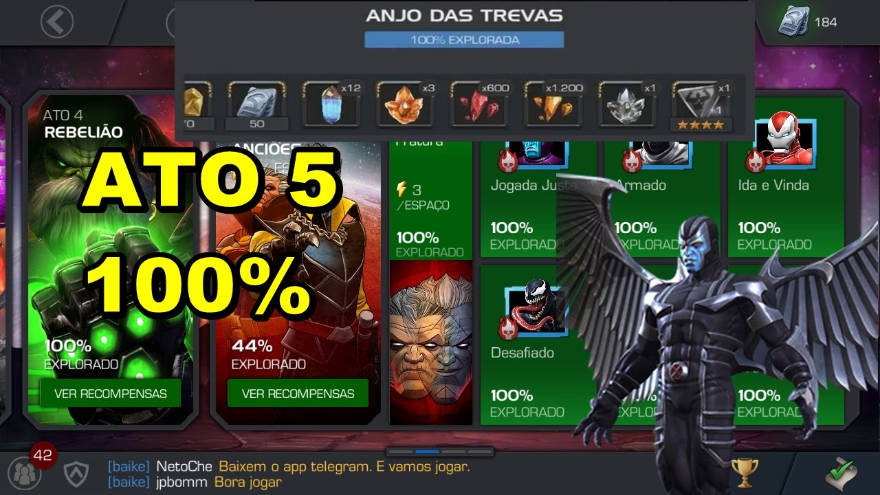 ATO 5 100% - Marvel Torneio De Campe&otilde;es