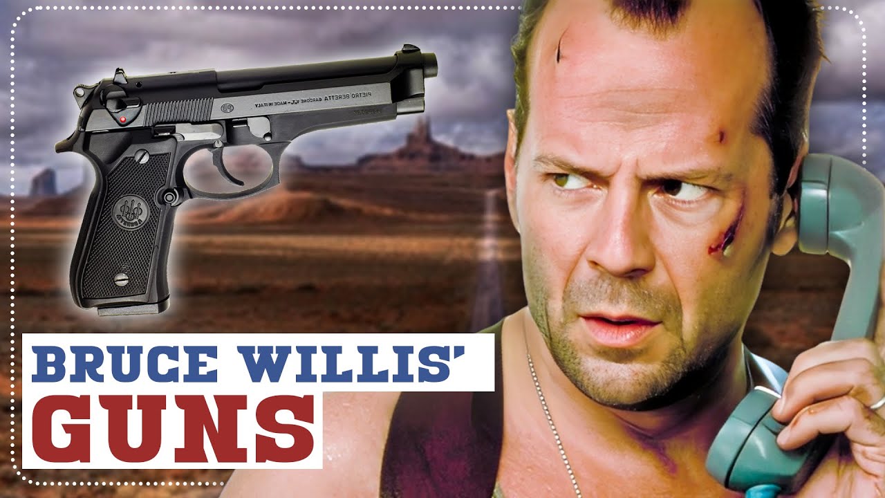 Bruce Willis Action Movie Guns! 10 Firearms That Stole the Show! (Die Hard to Red)
