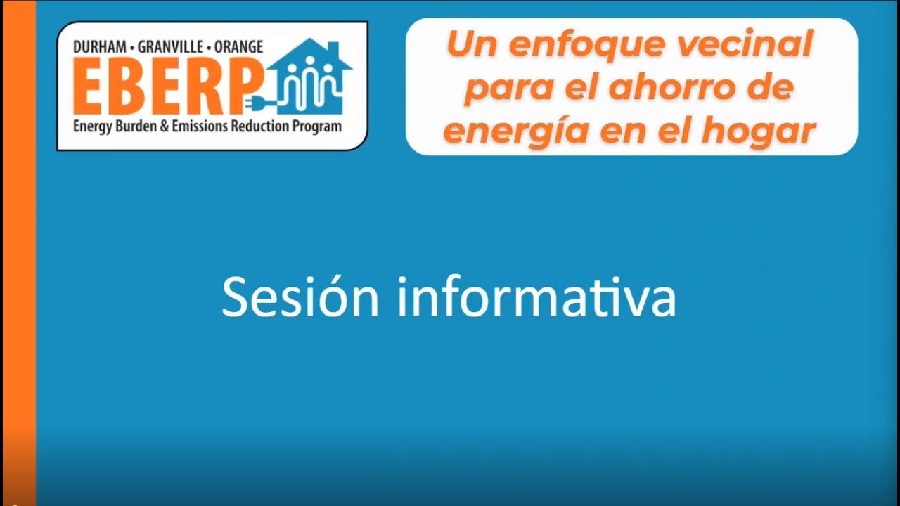 Sesión informativa virtual de EBERP