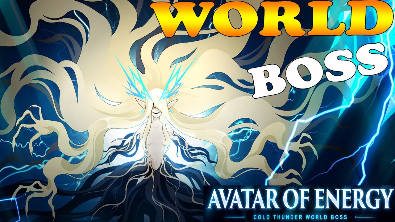 AQW NEW COLD THUNDER WORLD BOSS  /JOIN COLDTHUNDER (AVATAR OF ENERGY)