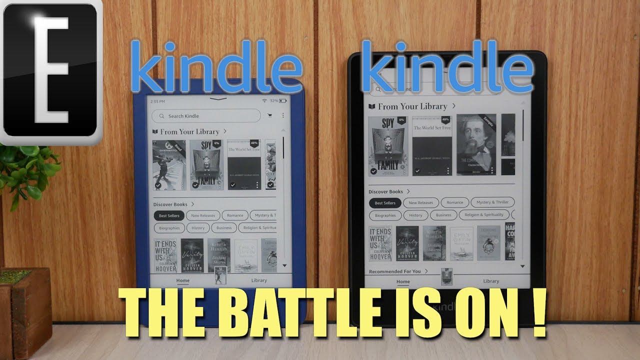 Kindle Basic 2022 vs Kindle Paperwhite 5