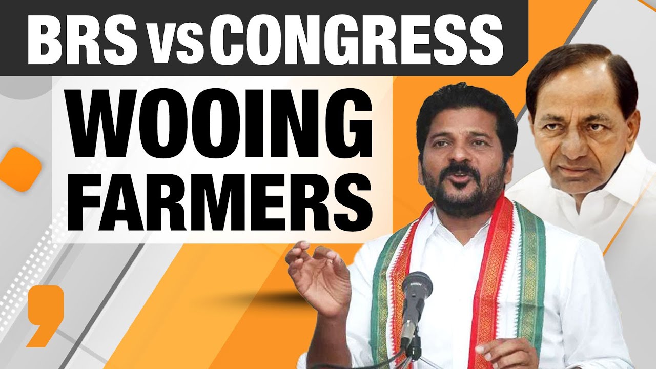 BRS vs Cong: Wooing Farmers | Is BRS Being Nervous of the Congress Uprising in Telangana? | News9