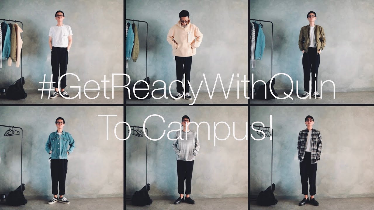 TIPS & IDE OUTFIT KE KAMPUS! #GetReadyWithQuin OOTD KAMPUS