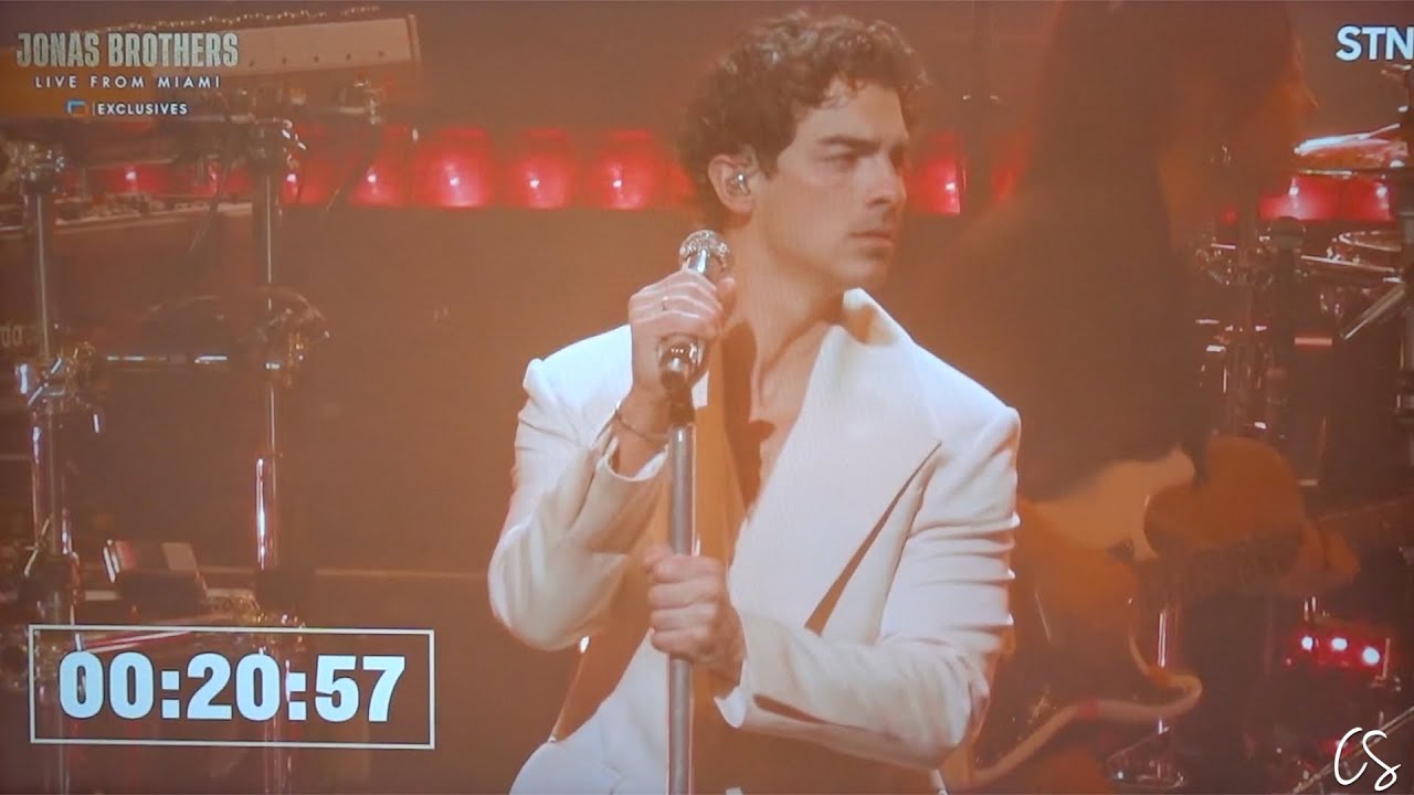 Jonas Brothers - New Year’s Eve 2025 - What A Man Gotta Do - Miami, FL - 12/31/25