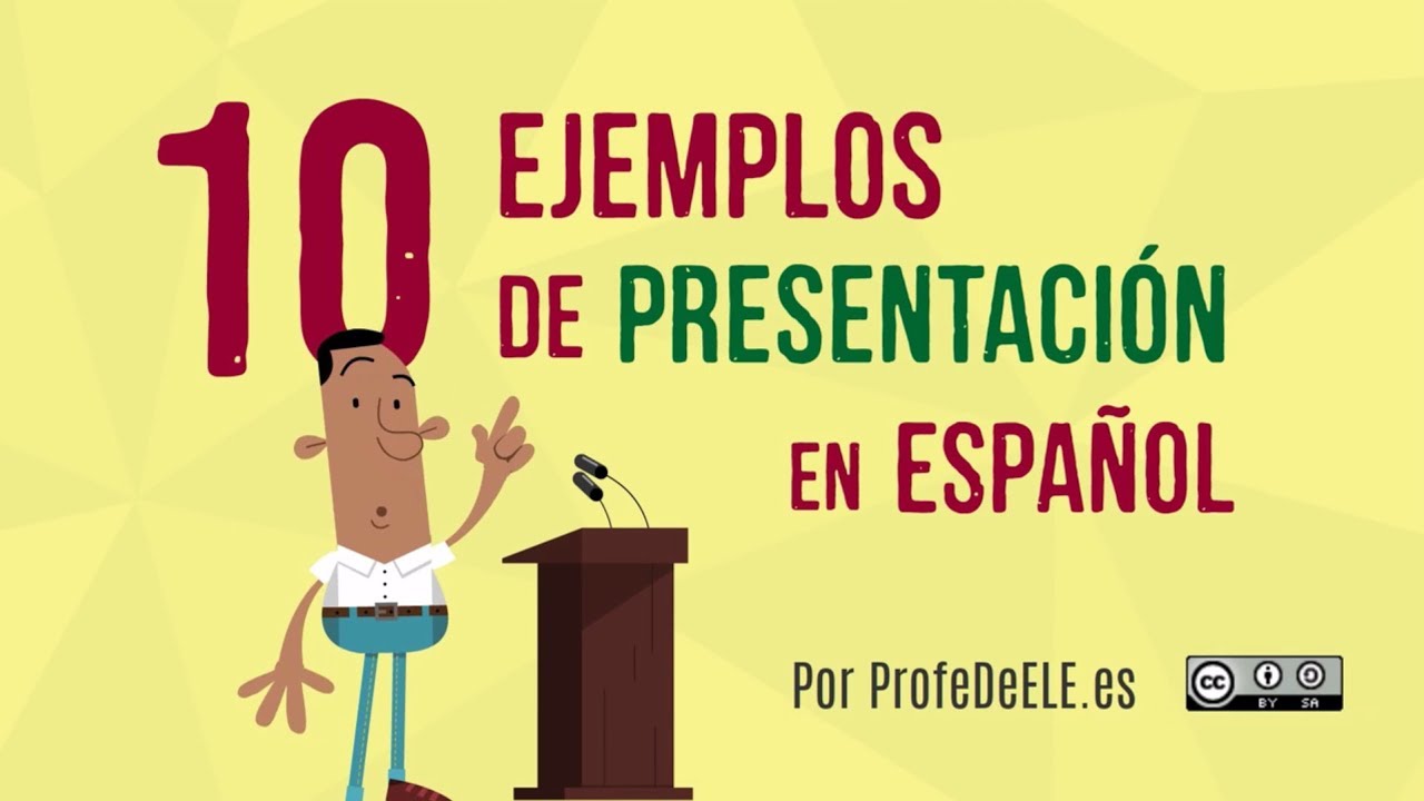 10 presentaciones en espa&ntilde;ol de Espa&ntilde;a y Am&eacute;rica