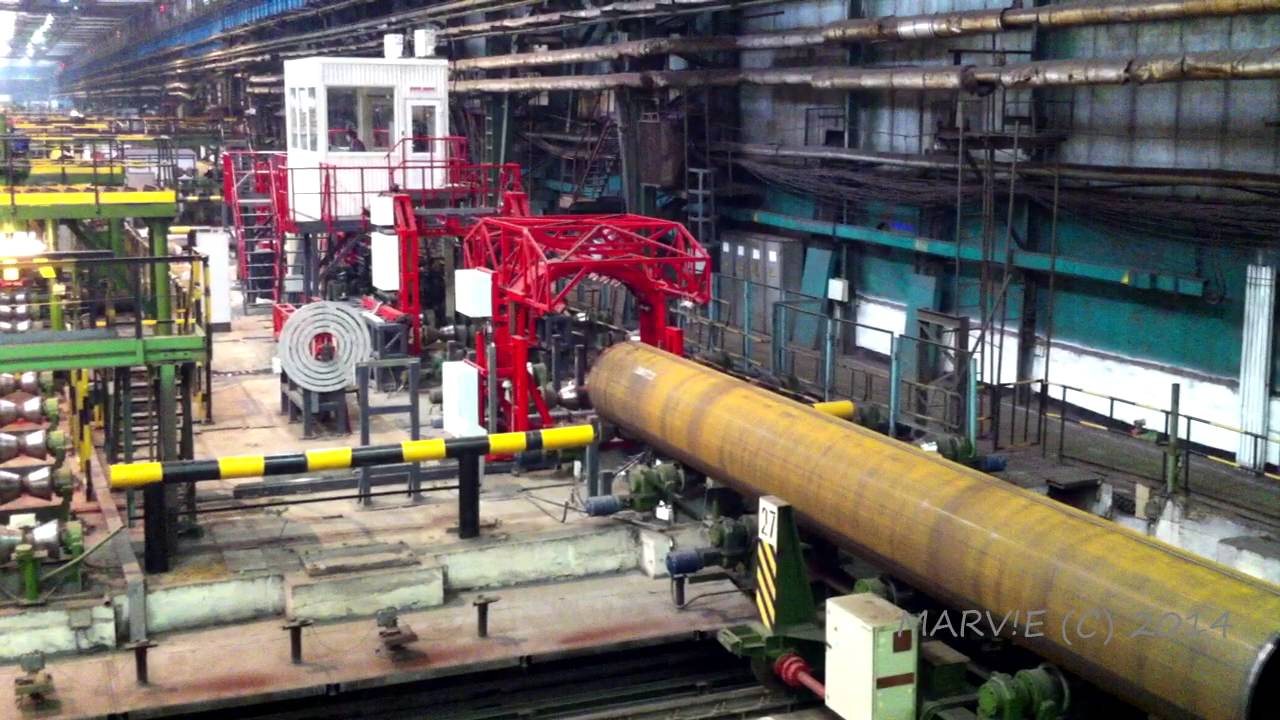 The pipe diameter, roundness and straightness automated measurement system. Inspection process